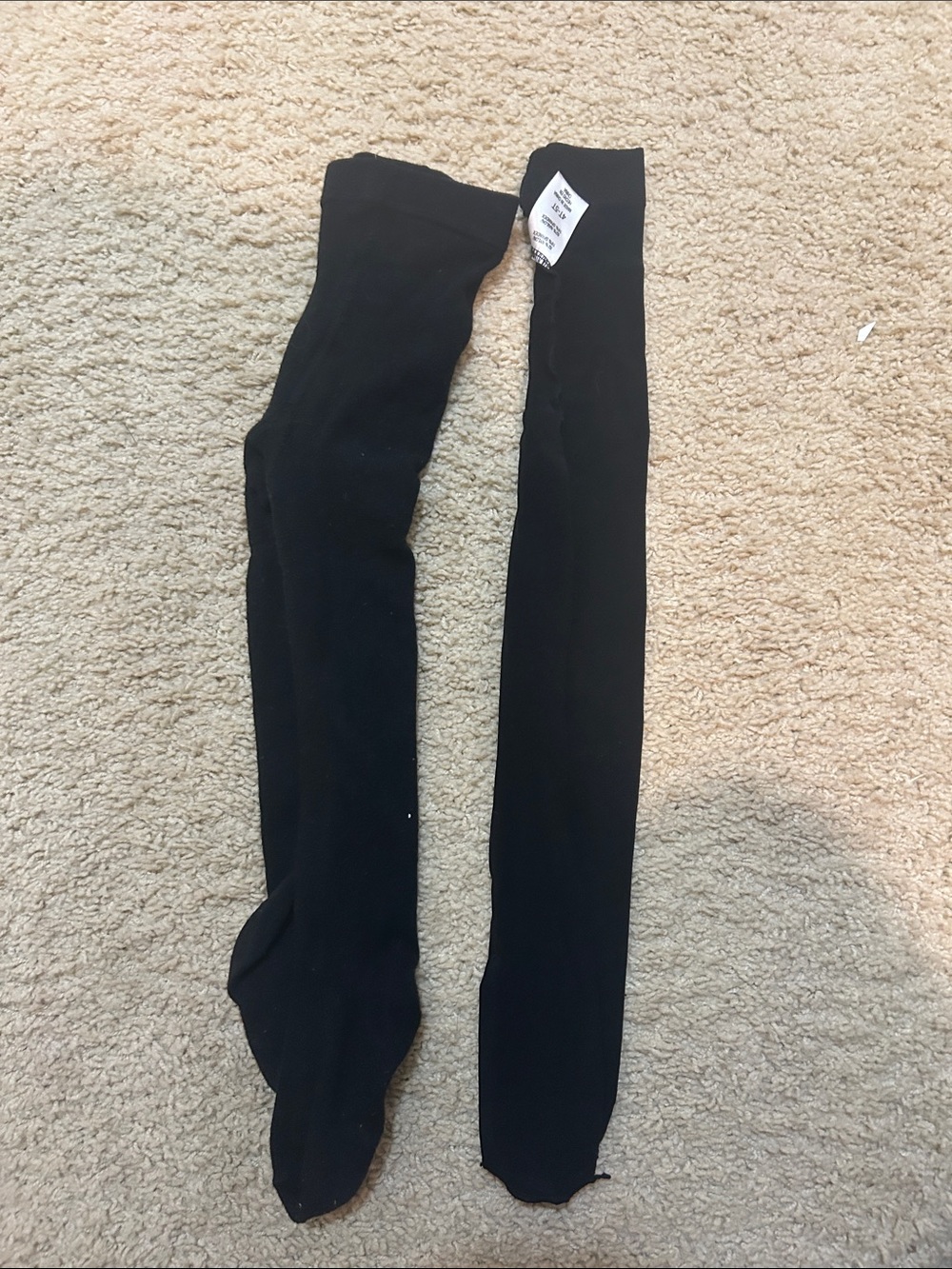 Kids Black Knee-High Socks - Comfortable Everyday Wear
